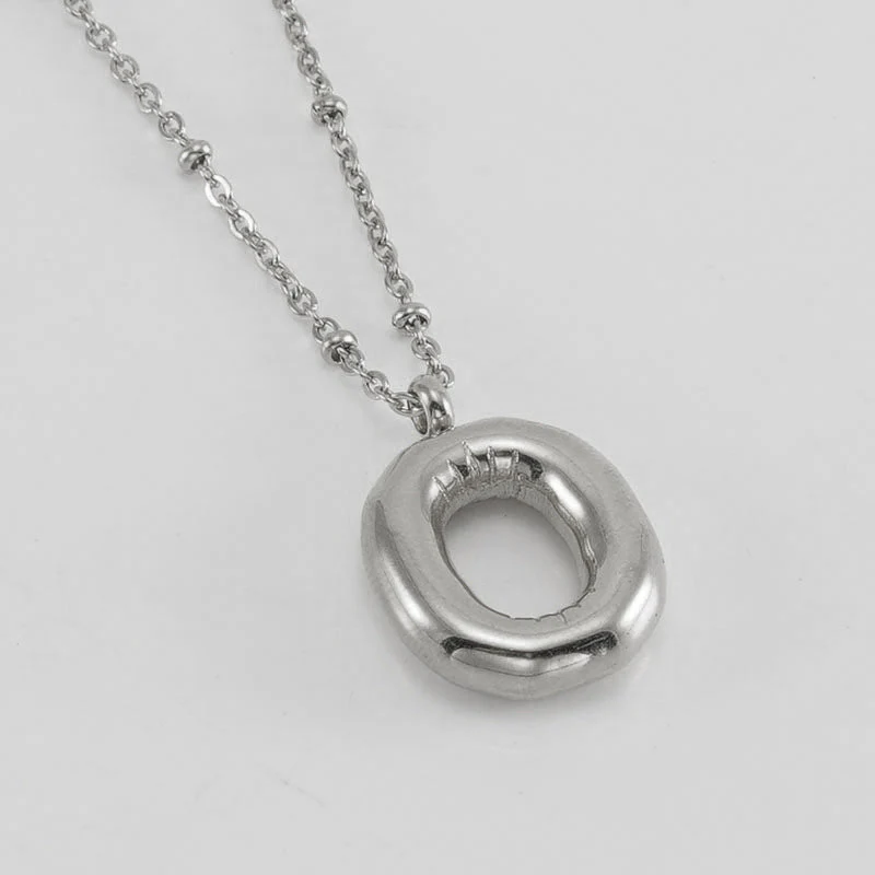 Bubble Letter Initial Necklace (Bundle) - Image 52