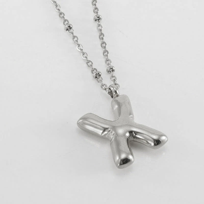 Bubble Letter Initial Necklace (Bundle) - Image 60
