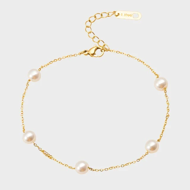 Cali Pearl Anklet - Image 5