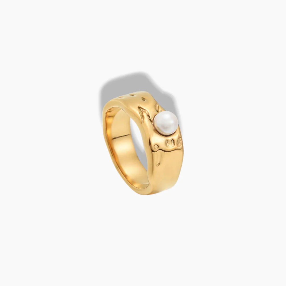 Lava de Oro Pearl Ring - Image 5